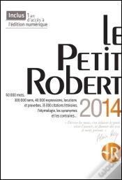 Capa do artigo Petit Robert Langue Francaise 2014
