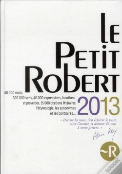 Capa do artigo Petit Robert Lf 2013 Grand format