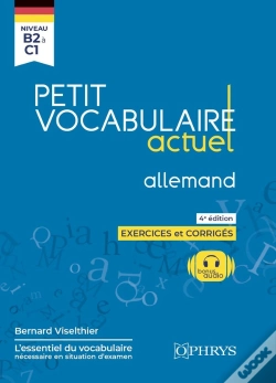 Capa do artigo Petit Vocabulaire Actuel : Allemand (4e Édition)