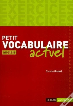 Capa do artigo Petit Vocabulaire Actuel ; Anglais ; Exercices