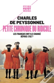 Capa do artigo Petite Chronique Du Ridicule