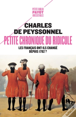 Capa do artigo Petite Chronique Du Ridicule