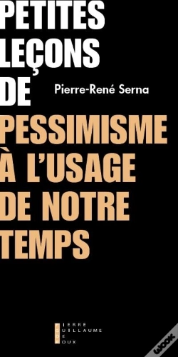 Capa do artigo Petites Lecons De Pessimisme