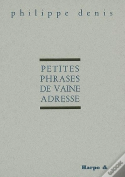 Capa do artigo Petites Phrases De Vaine Adresse