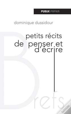 Capa do artigo Petits Recits De Penser Et D'Ecrire