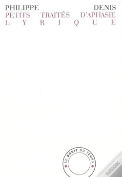 Capa do artigo Petits Traités D'Aphasie Lyrique