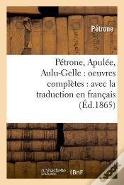 Capa do artigo Petrone Apulee Aulu Gelle Edition 1865