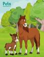 Pets Coloring Book 1 & 2 - Preview