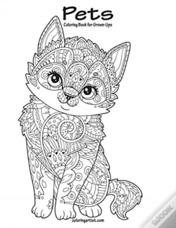 Capa do artigo Pets Coloring Book For Grown-Ups