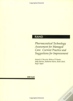 Capa do artigo Pharmaceutical Technology Assessment For Managed Care