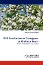Phb Production In Transgenic A. Thaliana Seeds - Preview