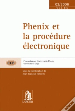 Capa do artigo Phenix Et La Procedure Electronique Cup85