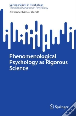 Capa do artigo Phenomenological Psychology As Rigorous Science
