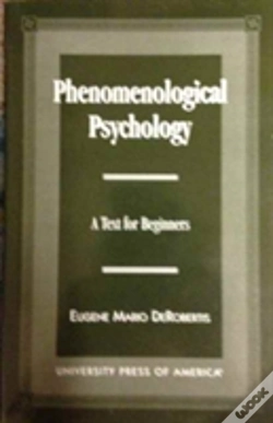 Capa do artigo Phenomenological Psychology