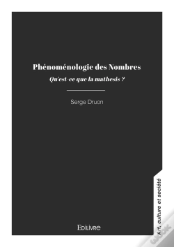 Capa do artigo Phénoménologie Des Nombres : Qu'Est-Ce Que La Mathesis ?