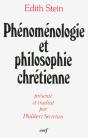 Phenomenologie Et Philosophie Chretienne - Preview