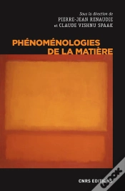 Capa do artigo Phénoménologies De La Matière