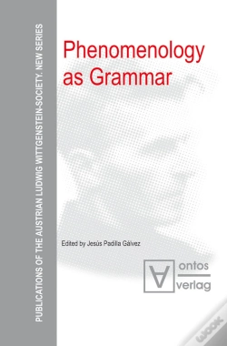 Capa do artigo Phenomenology As Grammar