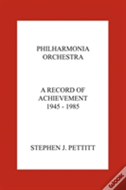 Capa do artigo Philharmonia Orchestra. A Record Of Achievement. 1945 - 1985