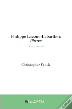 Capa do artigo Philippe Lacoue-Labarthe'S Phrase