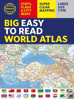Philip'S Big Easy To Read World Atlas (A3)