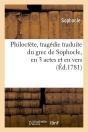 Philoctete Tragedie Edition 1781 - Preview