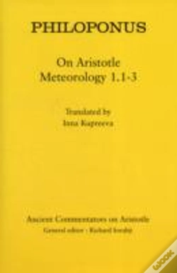 Capa do artigo Philoponus: On Aristotle Meteorology 1.1-3