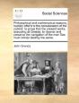 Philosophical And Mathematical Reasons, - Preview