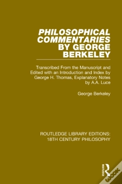 Capa do artigo Philosophical Commentaries By George Berkeley