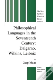 Philosophical Languages In The Seventeenth Century