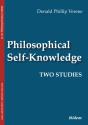 Philosophical Self-Knowledge - Preview