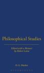 Philosophical Studies - Preview