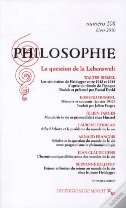 Capa do artigo Philosophie 108