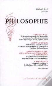 Capa do artigo Philosophie 110