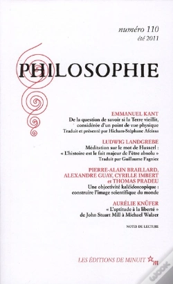 Capa do artigo Philosophie 110