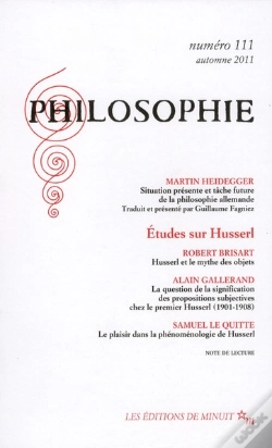 Capa do artigo Philosophie 111