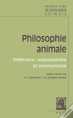 Capa do artigo Philosophie Animale ; Différence, Responsabilité Et Communauté