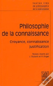 Capa do artigo Philosophie De La Connaissance ; Croyance, Connaissance, Justification