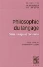 Philosophie Du Langage Tome 2 ; Sens, Usage Et Contexte - Preview