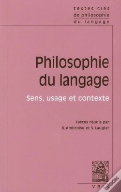 Capa do artigo Philosophie Du Langage Tome 2 ; Sens, Usage Et Contexte