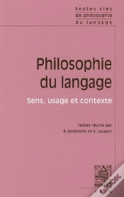 Capa do artigo Philosophie Du Langage Tome 2 ; Sens, Usage Et Contexte