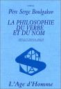 Philosophie Du Verbe Et Du Nom (La) - Preview