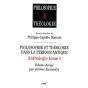 Philosophie Et Théologie Dans La Période Antique ; Anthologie Tome 1 - Preview