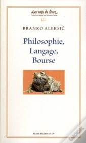 Philosophie, Langage, Bourse