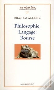 Capa do artigo Philosophie, Langage, Bourse
