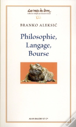 Capa do artigo Philosophie, Langage, Bourse