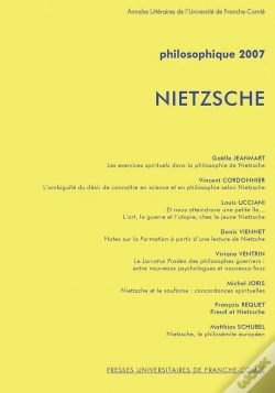 Capa do artigo Philosophique : Nietzsche