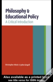 Capa do artigo Philosophy And Educational Policy