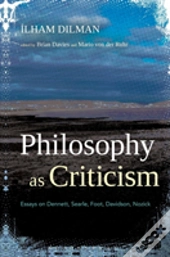 Philosophy As Criticism