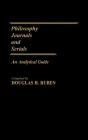 Philosophy Journals And Serials - Preview